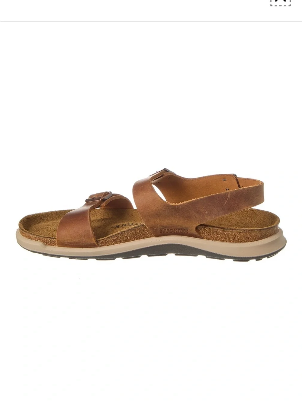 Birkenstock Sanora Oiled Leather Suede Adjustable Buckle Sandal size L11 M9